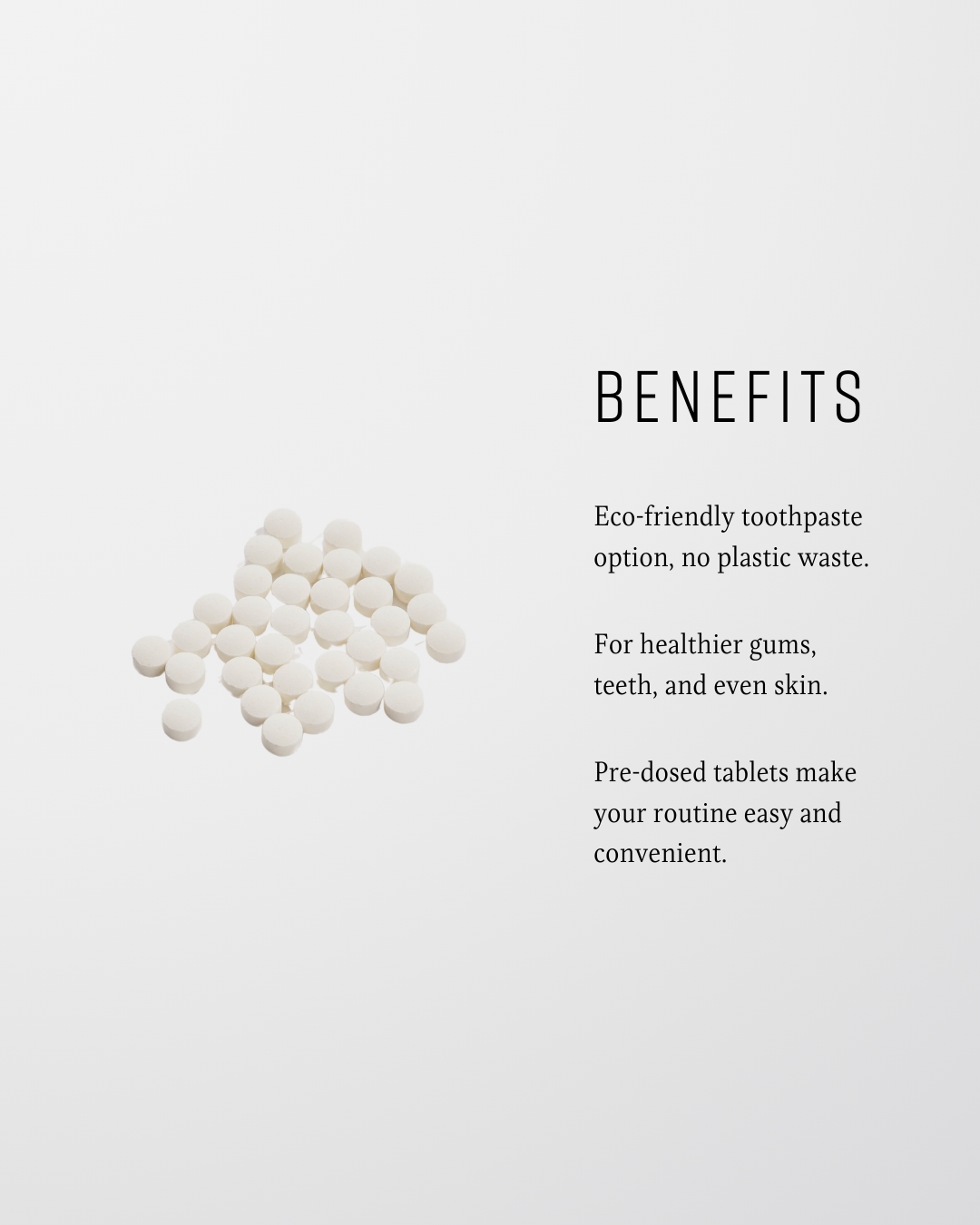 Bocca Toothpaste Tablets - 96 tablets
