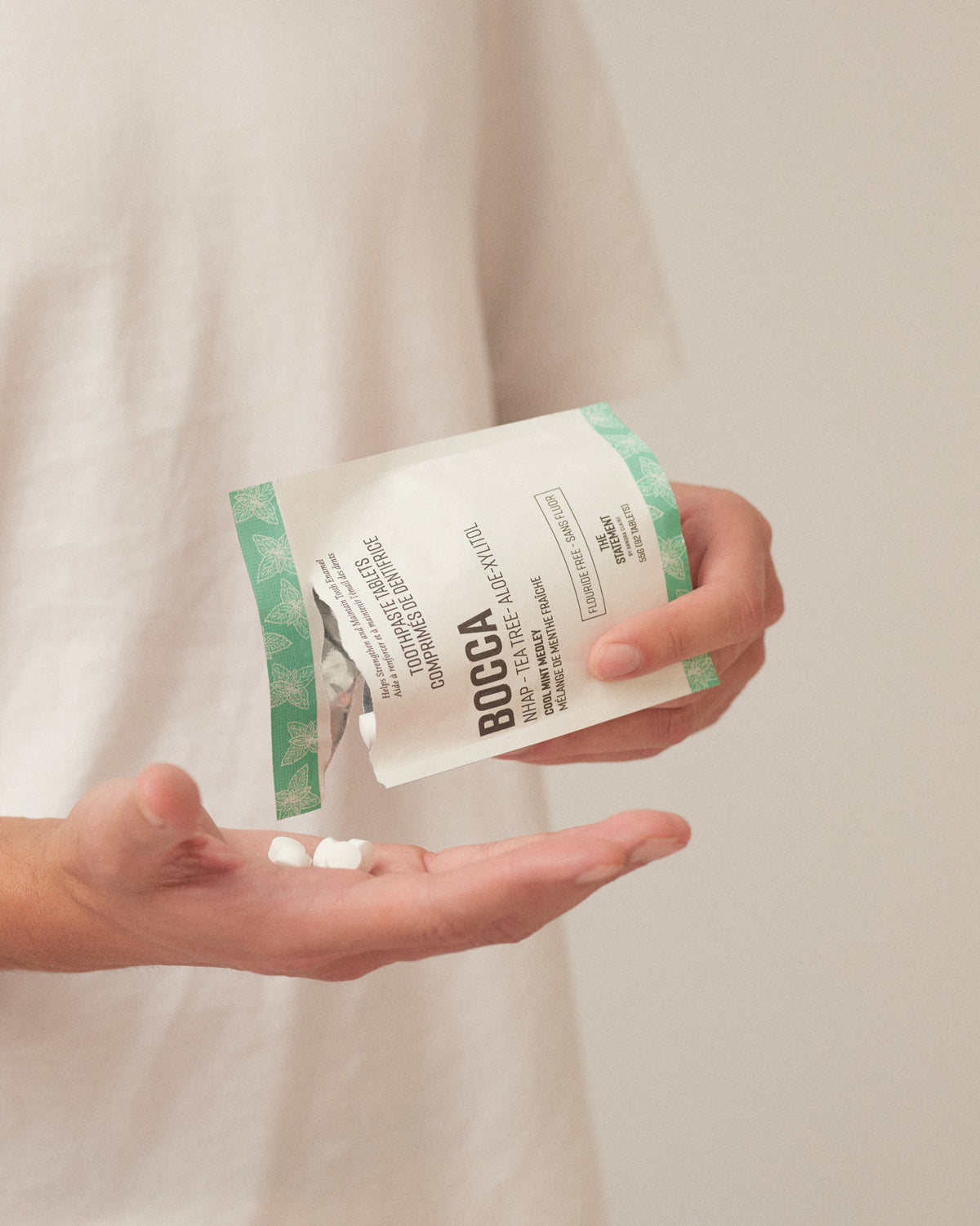 Bocca Toothpaste Tablets - 96 tablets | The Statement Skincare