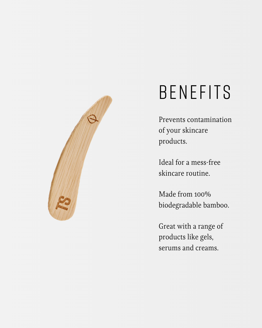 The Scoop: Bamboo Skincare Spatula