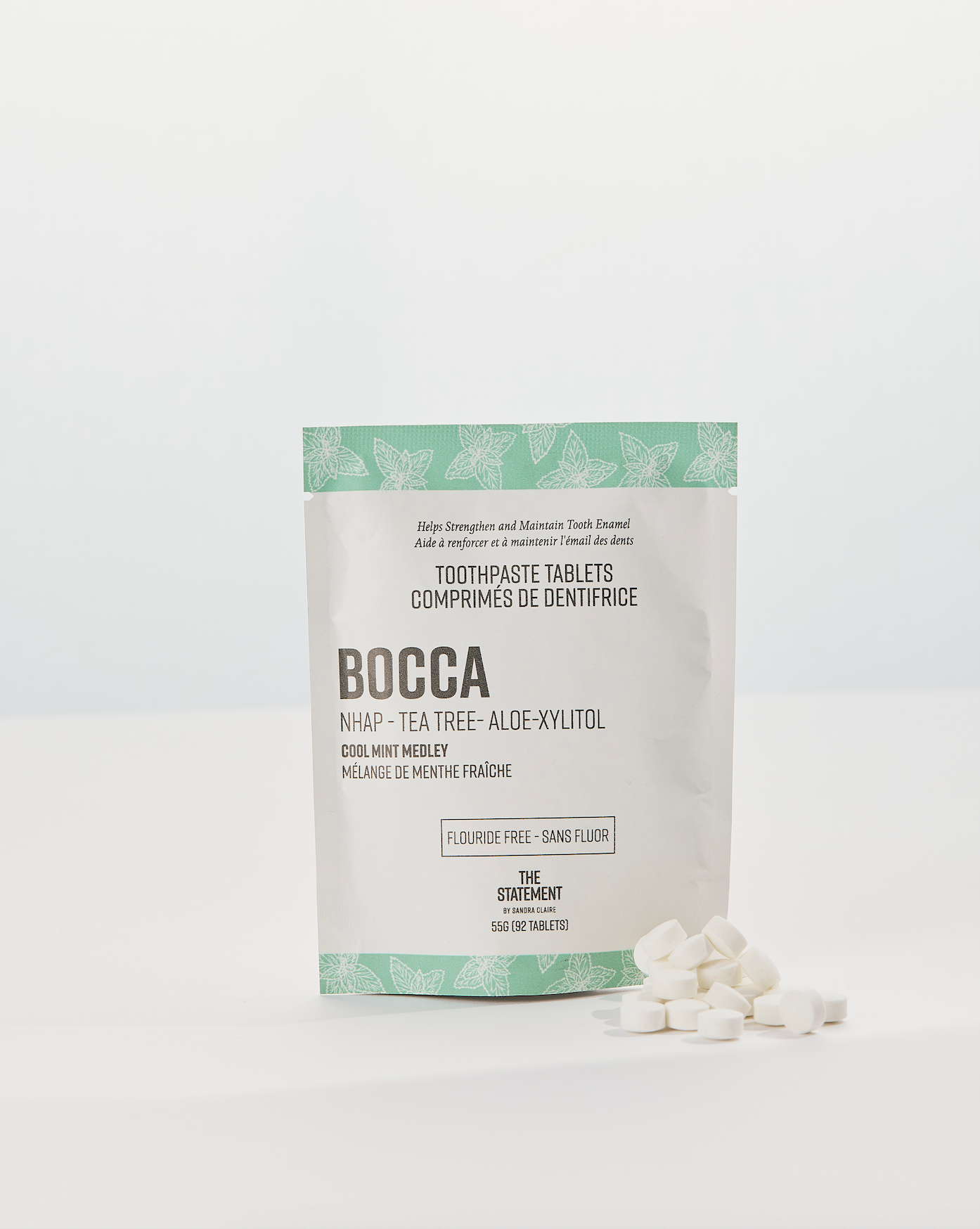 Bocca Toothpaste Tablets - 96 tablets